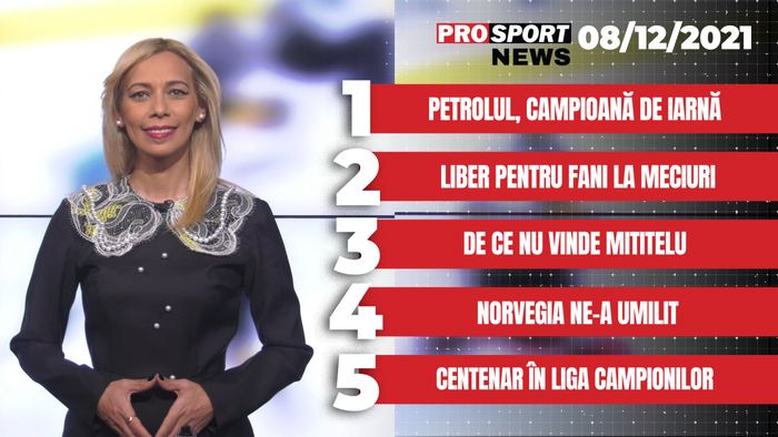 ProSport News | Liber pentru fani la meciuri, după ce guvernul a decis relaxarea restricțiilor. Cele mai importante știri ale zilei | VIDEO