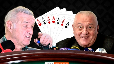 "Cel mai corect om din fotbalul românesc" a fost prins cu 7 cărți în mână la poker. Dezvăluiri despre Dumitru Dragomir şị Gigi Becali