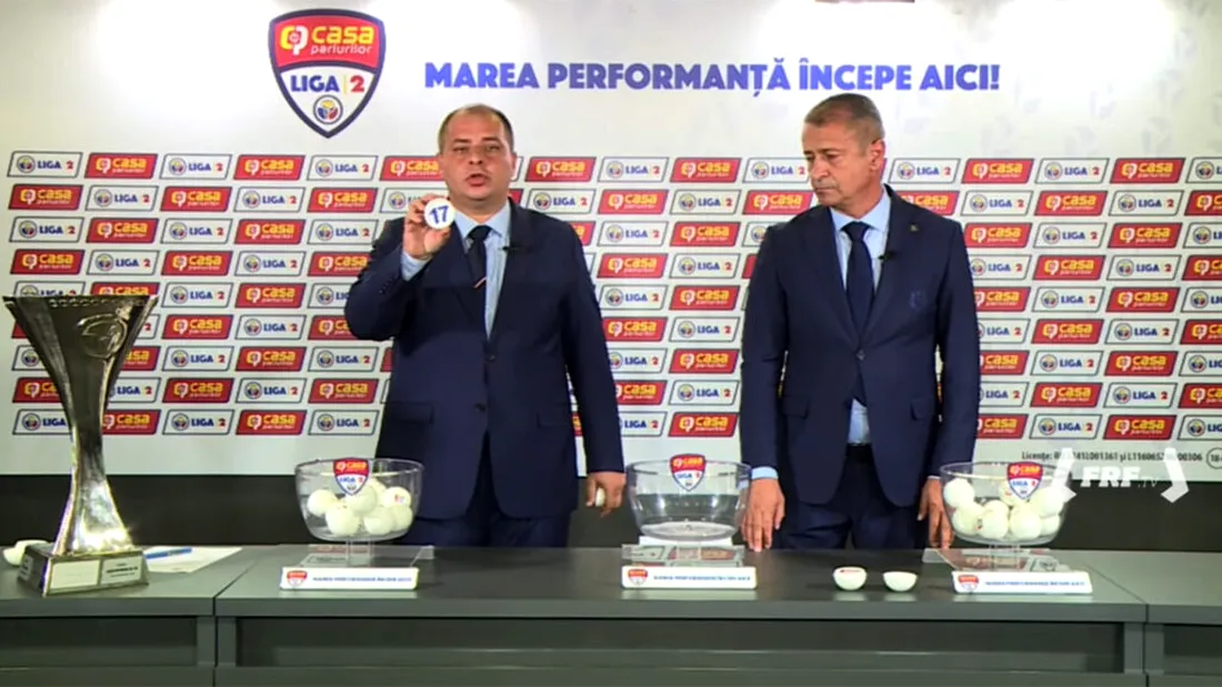 FRF a stabilit programul meciurilor noului sezon de Liga 2, ediția 2025-2026. Steaua debutează la o nou-promovată. Derby în Moldova din prima etapă