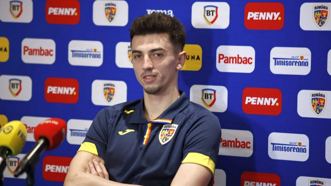 Andrei Vlad, încrezător înaintea meciului cu Ungaria U21: „Trebuie să câștigăm!”. Ce spune despre prestația României U21 în meciul cu olandezii | VIDEO