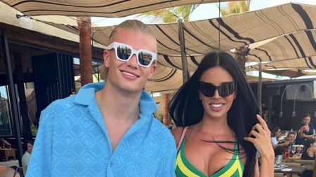 Ivana Knoll, întâlnire surprinzătoare cu Erling Haaland! Imaginea cu starul lui Manchester City și „cea mai frumoasă femeie de la Cupa Mondială” a devenit virală | GALERIE FOTO