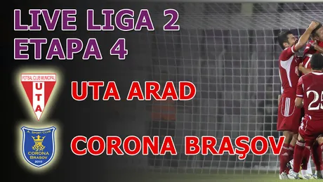 UTA Arad - Corona 0-1!** Brașovenii câștigă 