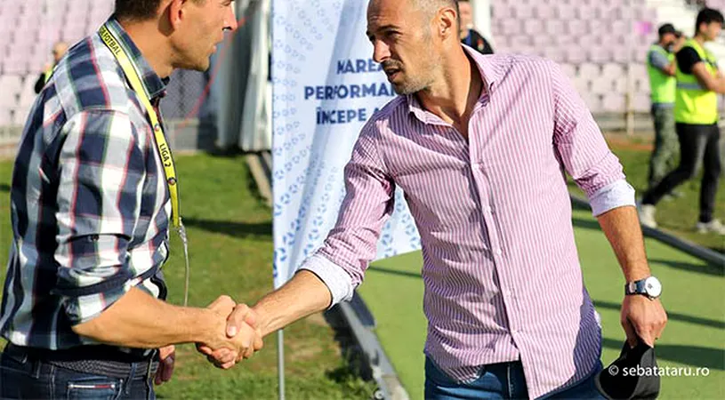 Antrenorul lui ASU Poli așteaptă deja derby-ul cu UTA, formație preluată de Ionuț Popa.** Posibile noi schimbări în stafful 