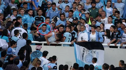 Scene de groază în Argentina! Un suporter a decedat după ce fanii adverși l-au aruncat din tribună. ȘOCANT | Totul ar fi plecat de la omul care i-a ucis fratele în urmă cu patru ani