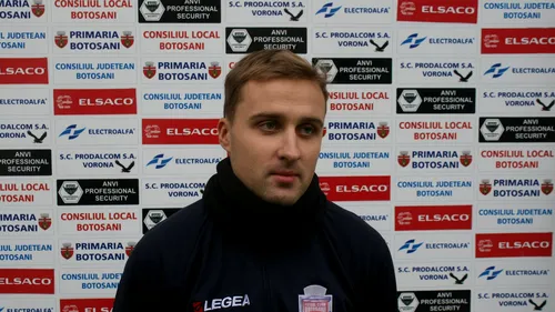 Botoșani a transferat un jucător din naționala Estoniei: Eino Puri vine în Liga 1