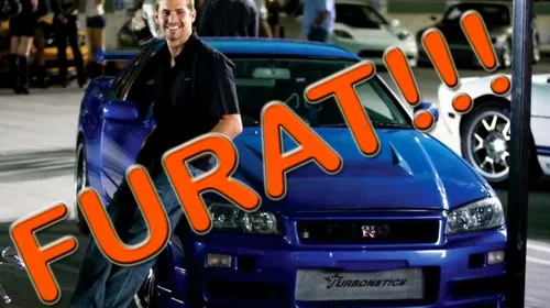 Mașina-star din „Fast and Furious 4” a fost furată!