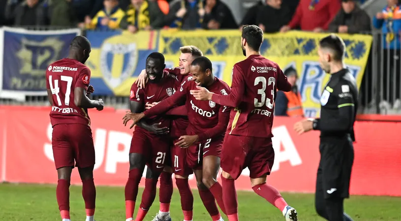 Gol de cascadorii râsului marcat de Nana Boateng în CFR Cluj - Rapid! Cum a reușit ghanezul să aibă o execuție spectaculoasă din greșeală | FOTO