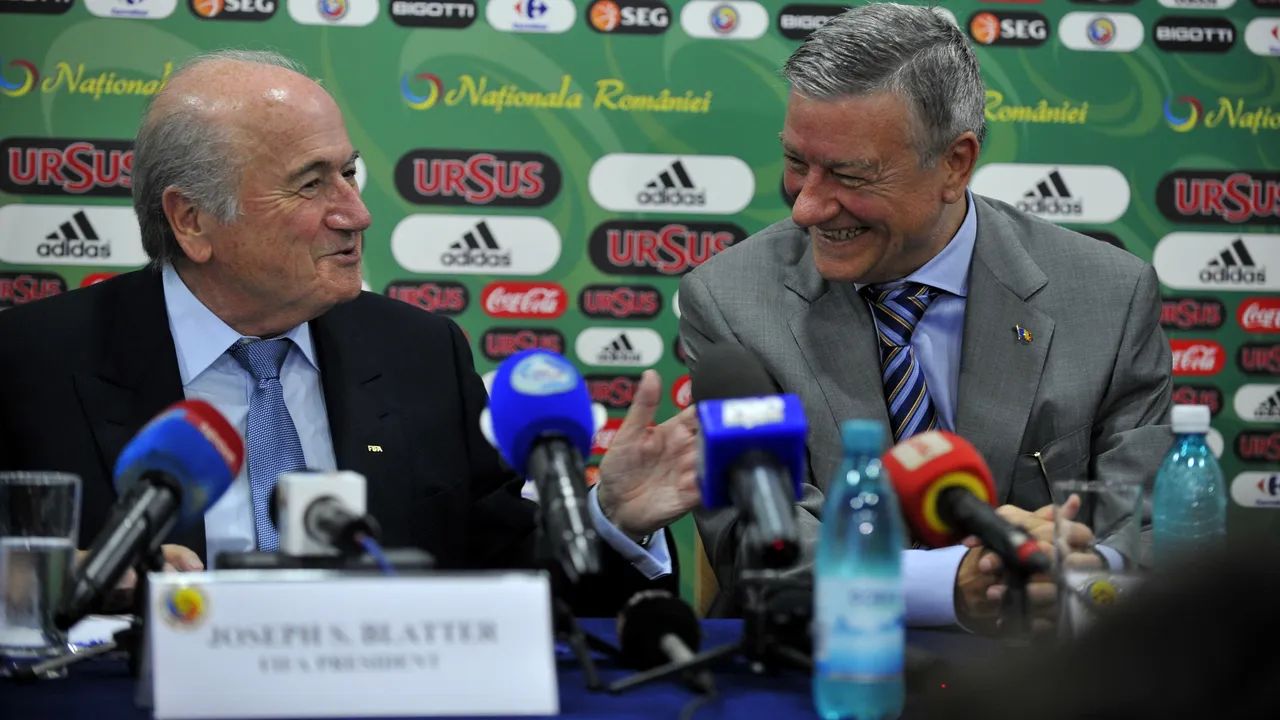 Mircea Sandu garantează pentru Blatter: 