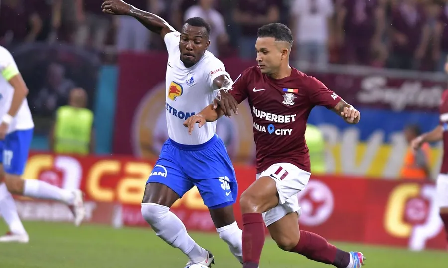 Junior Morais (stânga) a câștigat titlul de campion cu Astra, în 2016