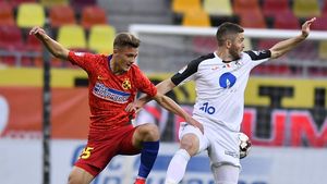 FCSB – Gaz Metan Mediaș 2 – 2. La revedere, titlu! Finalul nebun de pe Arena Națională spulberă șansele roș-albaștrilor