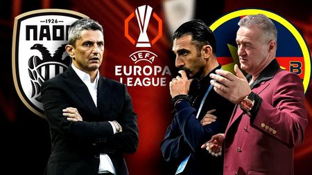 Grecii prezintă statisticile groazei înainte de FCSB - PAOK! O singură dată în istorie a reușit asta echipa lui Răzvan Lucescu