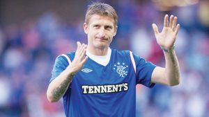 Dorin Goian e "rege" în Scoția!** Străinii susțin că "stânca românească" este garanția că titlul va fi luat de Rangers