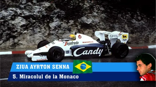 Ziua Ayrton Senna. Episodul 5: Miracolul de la Monaco. „Se simțea că e în altă ligă”