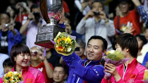 China a câștigat medaliile de aur la Campionatele Mondiale de tenis de masă pe echipe