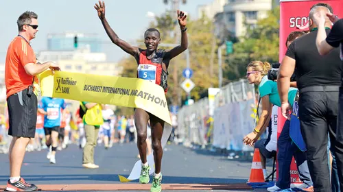 Africa a luat potul!** Maratonul Internațional București a fost dominat ieri de reprezentanții Kenyei și Etiopiei