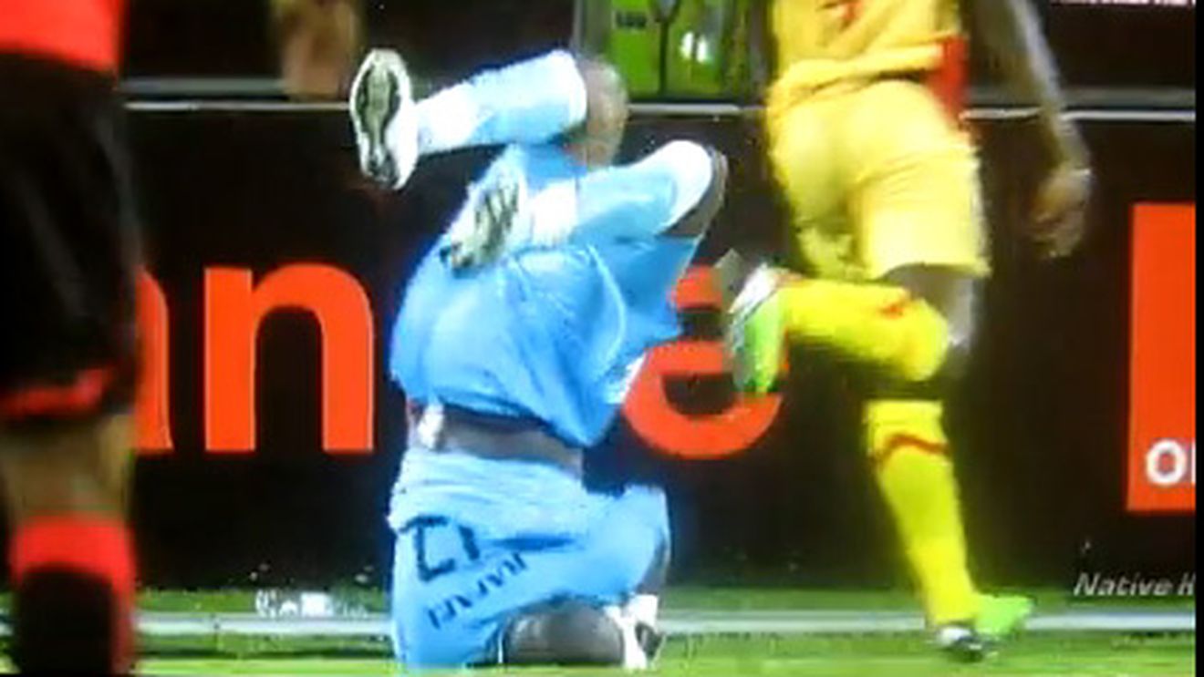 IMAGINI ȘOCANTE** Un portar, la un pas să își rupă gâtul la Cupa Africii