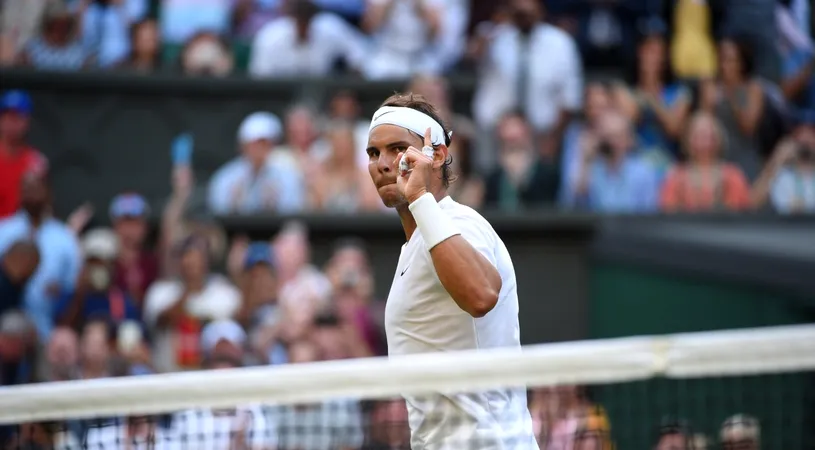 Victorie facilă pentru Nadal în optimile de la Wimbledon. Peste cine dă în sferturile de finală