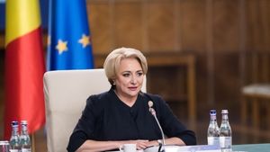 Premierul Viorica Dăncilă, în formă maximă: "Se vor face stadioanele Giulești, Dinamo, Rapid și Giulești"