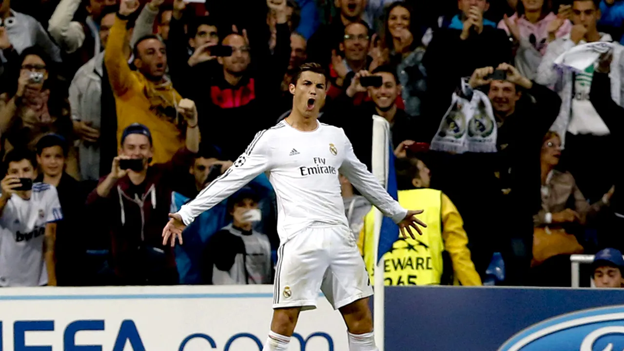 Ronaldo a urcat pe locul 3 în topul celor mai buni marcatori din istoria Ligii Campionilor