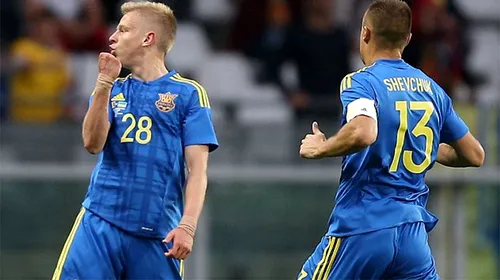 Jucătorul crescut de Mircea Lucescu a doborât recordul lui Shevchenko! Meciul cu România intră în istoria naționalei Ucrainei