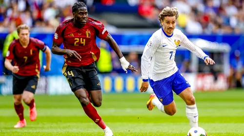 Franța – Belgia 1-0, în optimile de finală ale EURO. Deschamps mută inspirat și Kolo Muani califică Franța în sferturi