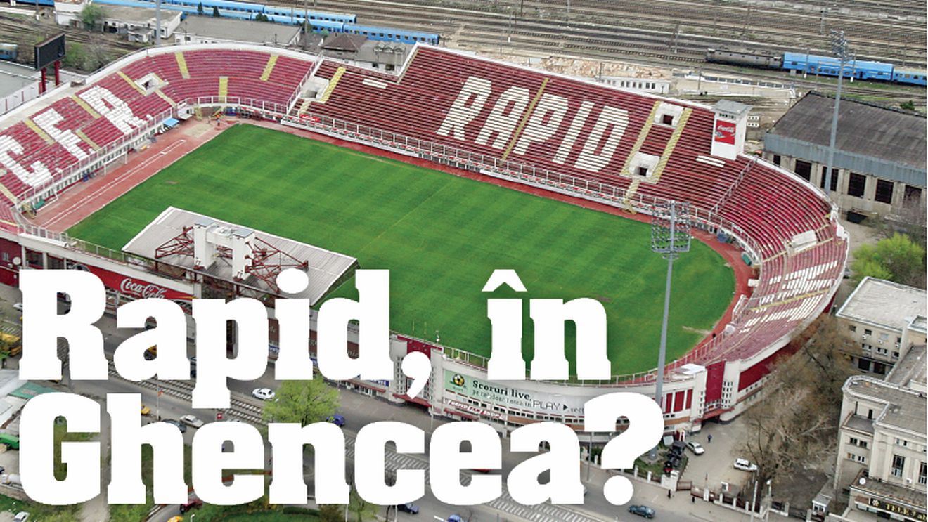 Rapidiștii ar putea juca pe Ghencea sau Cotroceni