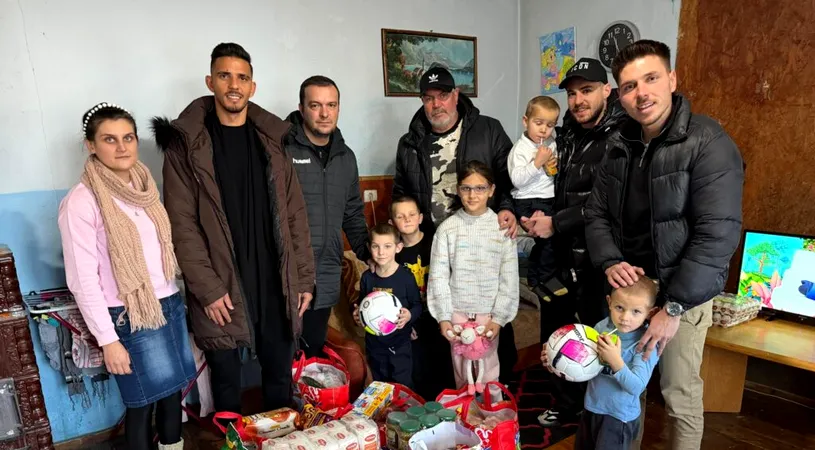 Acțiune lăudabilă a ACSM Reșița în pragul sărbătorilor. Ajutor de Crăciun pentru o mamă și cei cinci copii