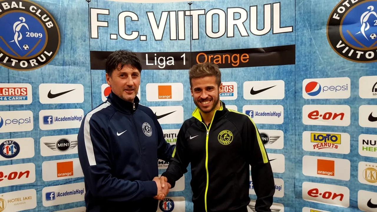 FC Viitorul l-a transferat pe fostul mijlocaș al echipei Petrolul, spaniolul Pablo De Lucas