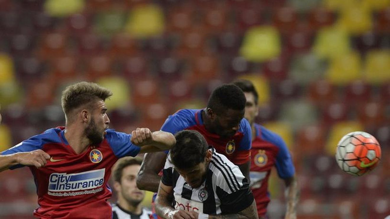 Portarul lui Partizan se disculpă: "Am alunecat, asta e. Dar să țineți minte că am scos cu genunchiul șutul din ultimul minut"
