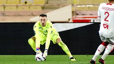 Ionuț Radu, o nouă înfrângere în Ligue 1 cu Auxerre! Ce notă a primit portarul român pentru prestația din meciul cu AS Monaco