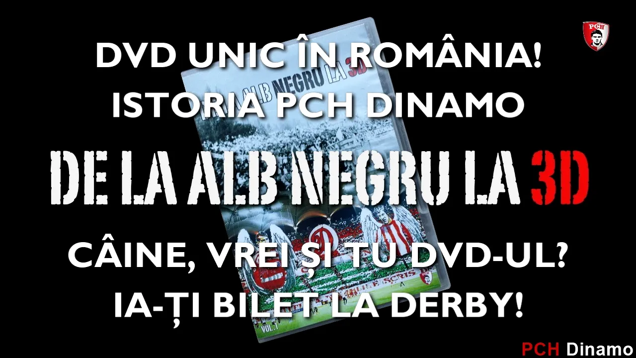 Fanii echipei Dinamo se mobilizează pentru derby-ul cu Steaua și anunță din nou o coregrafie de excepție. Biletele vor fi puse în vânzare însoțite cu un DVD de colecție | VIDEO 