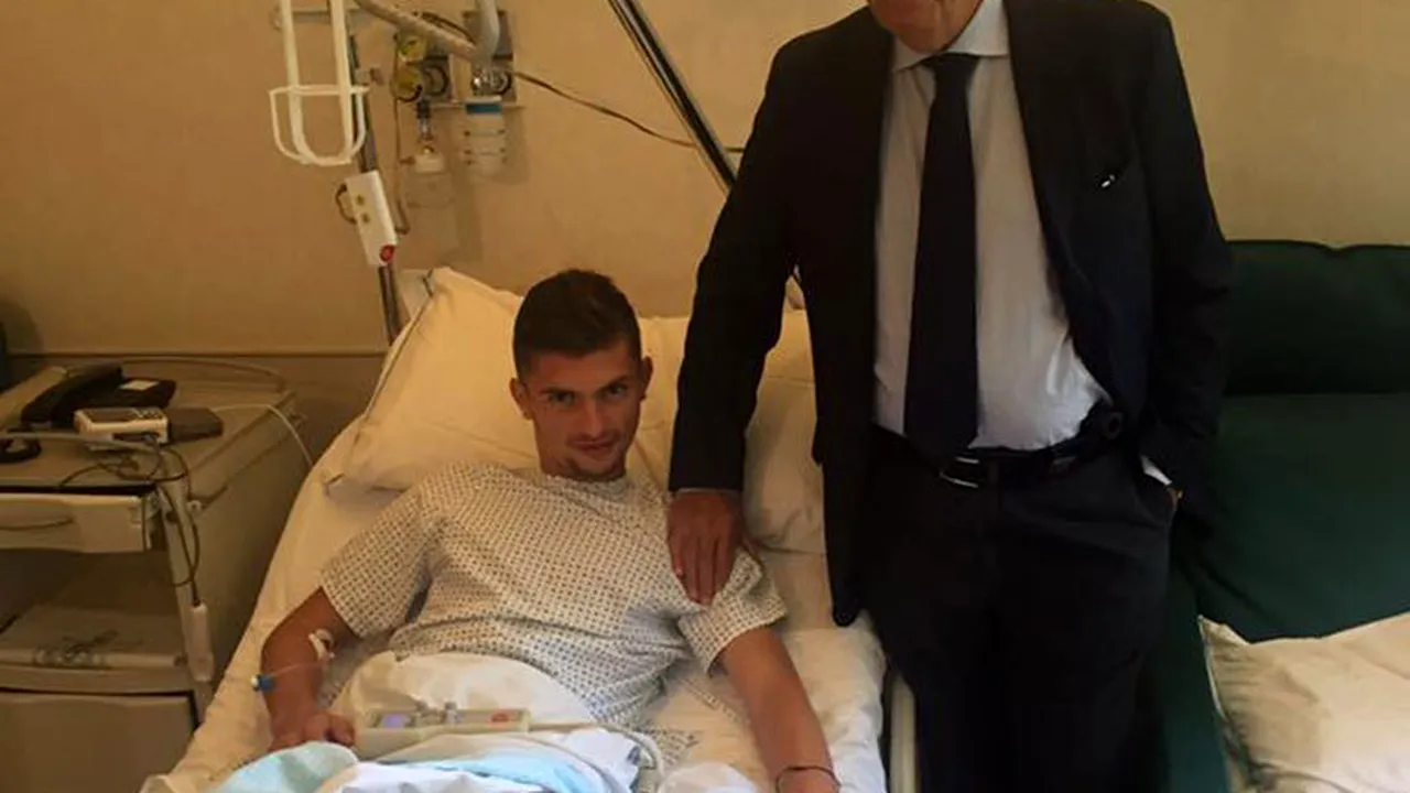 Mesajul superb pe care medicul lui Totti i l-a transmis lui Florin Tănase, după operația suferită de jucătorul Stelei