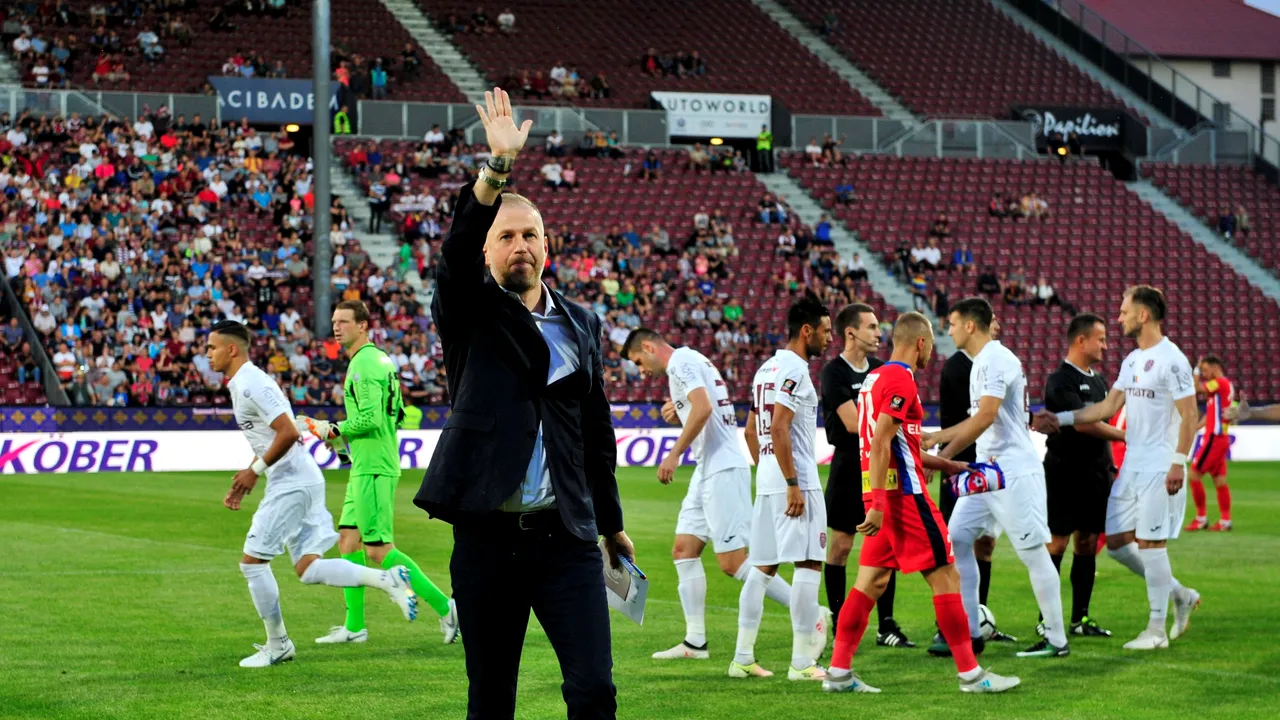 Un jucător de la CFR Cluj a dezvăluit de ce a plecat Edi Iordănescu din Gruia: „Patronul l-a sunat să schimbe portarul”
