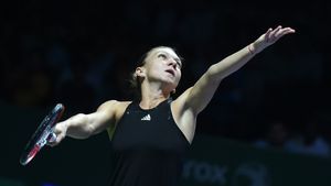 "Halep a fost strălucitoare" și "Simona și-a luat zborul". Eleva lui Wim Fissette are iar presa internațională la picioare după debutul impresionant în Singapore
