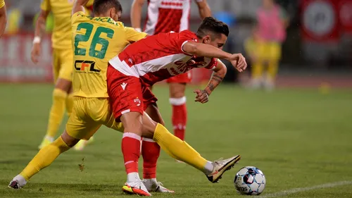 Dinamo - Mioveni 0-1. Nou-promovata a învins fără emoții în „Ștefan cel Mare”. Primul eșec pe teren propriu pentru Dario Bonetti