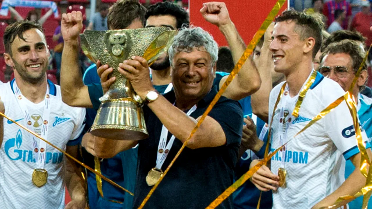 Primul meci oficial, primul trofeu la Zenit! Reacția lui Mircea Lucescu după victoria cu ȚSKA: 