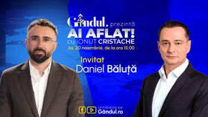 „Ai Aflat! cu Ionuț Cristache” începe joi, 20 noiembrie, de la ora 15.00, live pe Gândul. Invitat: Daniel Băluță