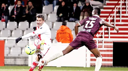 „Dublă” Mutu!** Atacantul român a bătut de unul singur echipa de pe locul 2 din Ligue 1: Ajaccio – Lyon 3-1