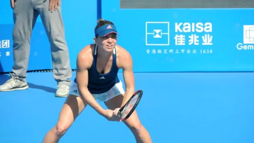 S-a stabilit ora la care Halep o va întâlni mâine pe Siniakova, în optimile turneului de la Shenzhen