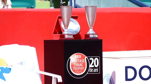 Organizatorii turneului BRD Năstase-Țiriac Trophy au anunțat premiile puse în joc. Cât va încasa câștigătorul