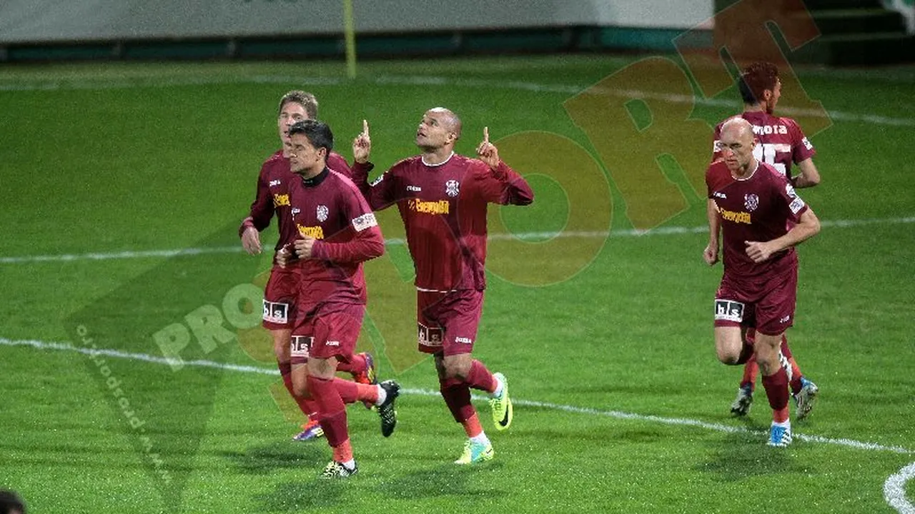 Galop de sănătate pentru trupa lui Costa!** Chiajna - CFR Cluj 0-4