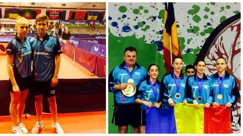 România, supremație la Europenele de tenis de masă, cadeți. Adina Diaconu e regina competiției, cu patru medalii de aur