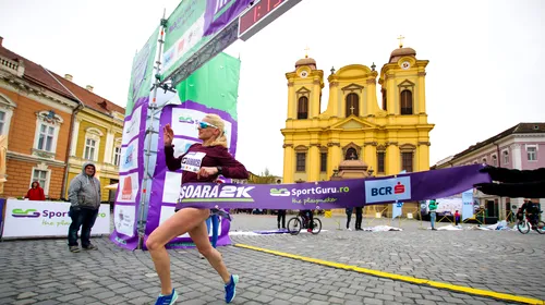 Ancuța Bobocel a câștigat semimaratonul de la Timișoara