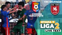 Chindia – CSC Șelimbăr începe la ora 11:00. Cu o victorie, echipa lui Leo Grozavu urcă pe loc calificabil în play-off