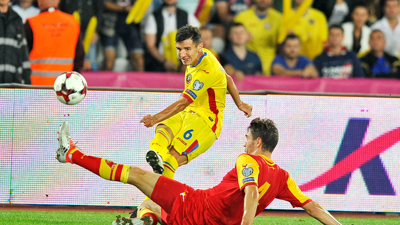 Fanii au ales. Cine a fost votat cel mai bun jucător al României în meciul cu Muntenegru