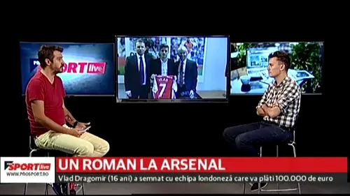 ProSport LIVE 24 iunie. VIDEO | Primul român la Arsenal. Steaua, negocieri pentru Felgueiras. Cum arată lotul campioanei pentru Champions League