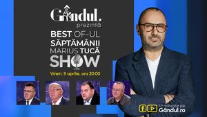 Gândul prezintă Best of Marius Tucă Show - vineri, 11 aprilie, de la ora 20.00