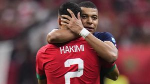 Kylian Mbappe a oferit imaginea serii în Qatar! Cum a fost surprins starul Franței după victoria cu Maroc de la Campionatul Mondial | FOTO