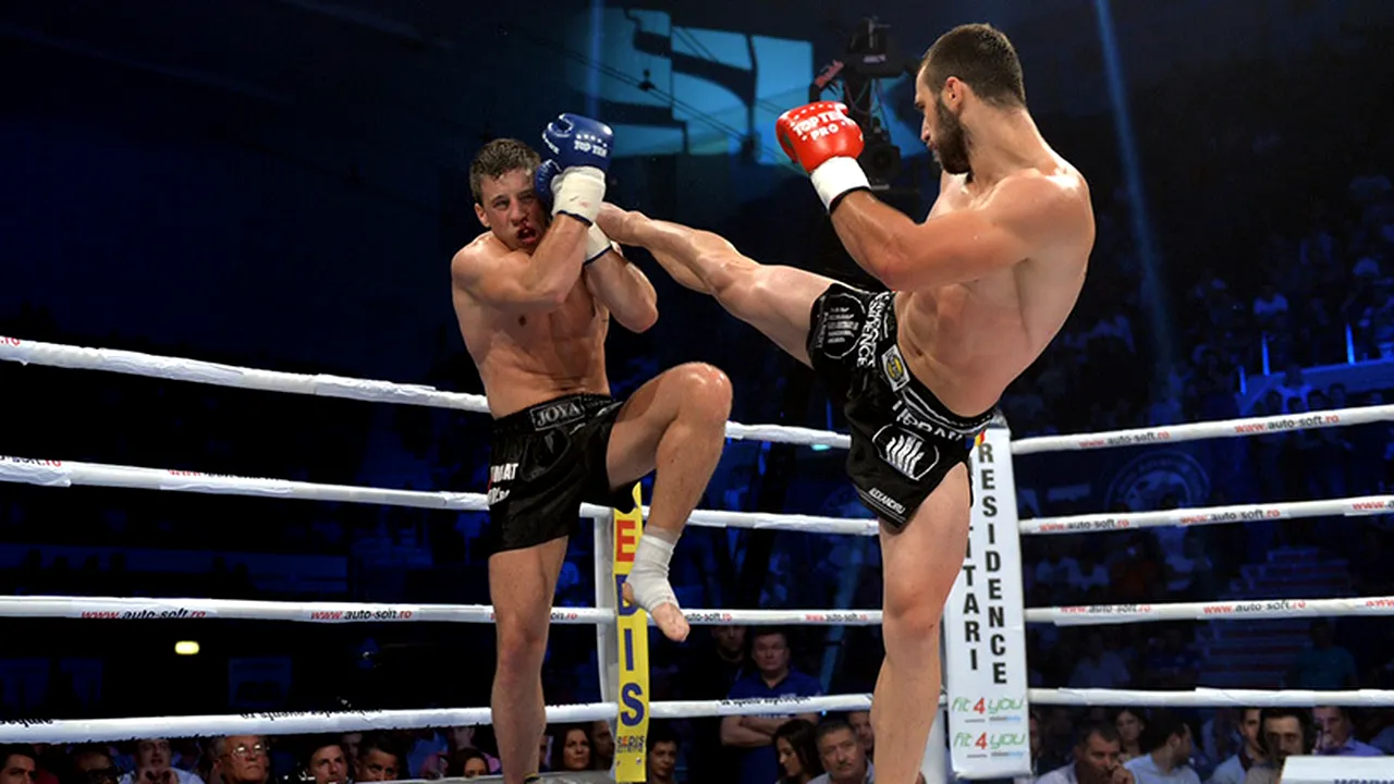 Românii au făcut spectacol în gala Superkombat de la București