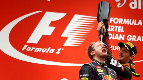 Vettel după ce a câștigat al patrulea titlu mondial consecutiv: „Am rămas fără cuvinte”